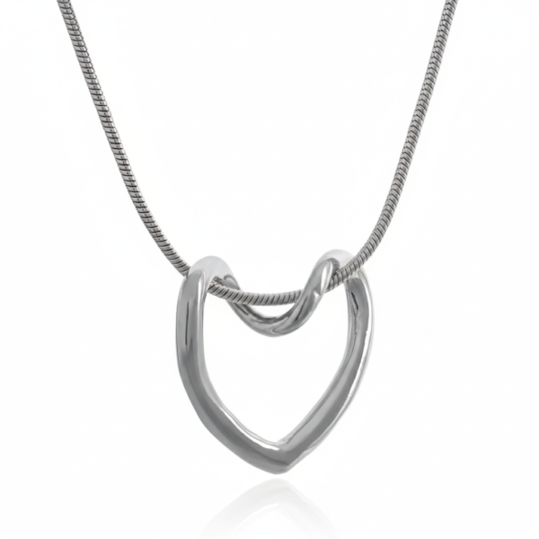 Collar Blend Heart Acero