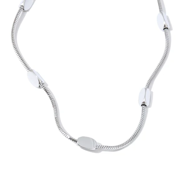 Collar Aura Capsules Acero