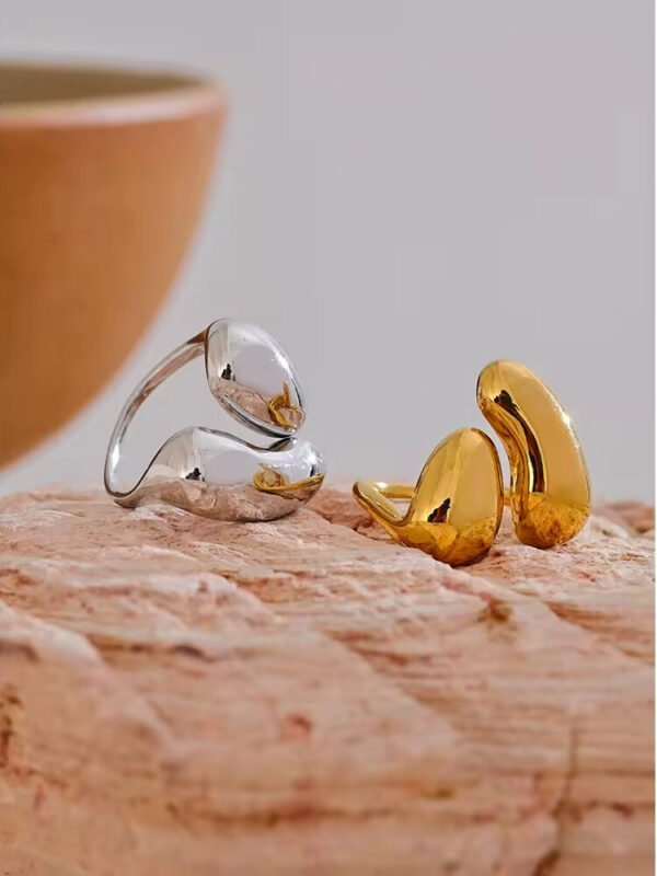 Anillo Eternal Melt Acero