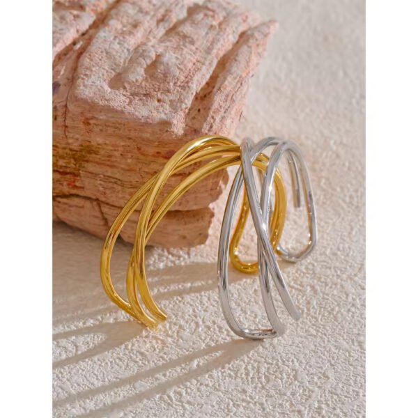 Main-02 Brazalete Tejido Astral Acero