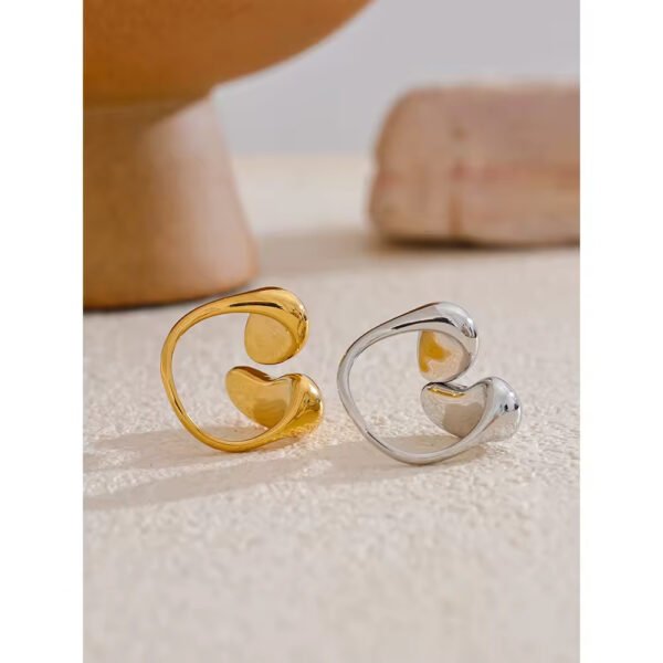 Anillo Eternal Melt Acero