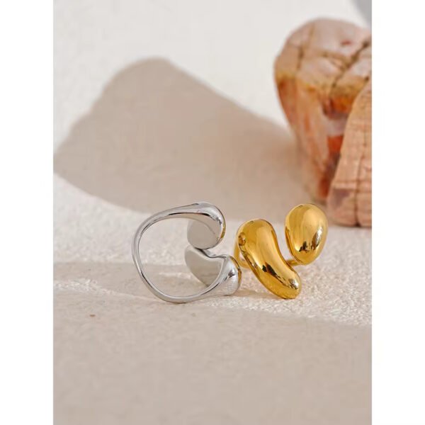 Anillo Eternal Melt Acero