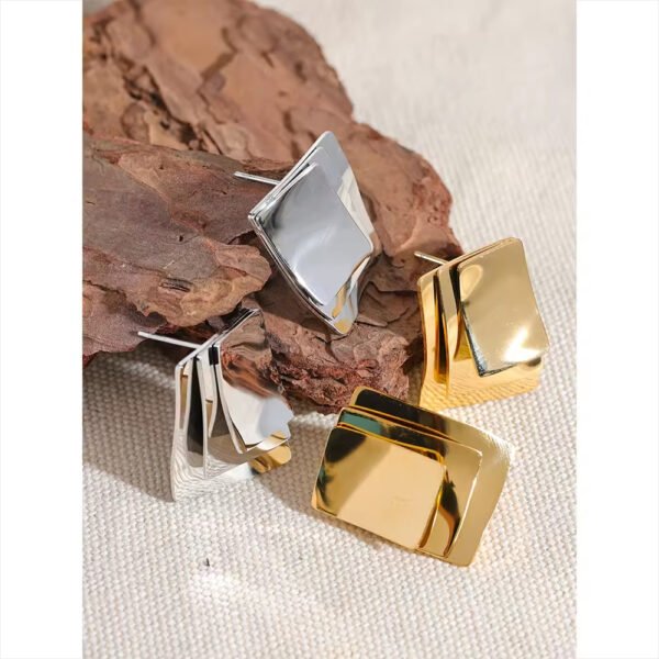 Pendientes Eternal Layer Acero