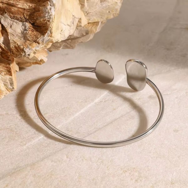 Brazalete Droplets Acero